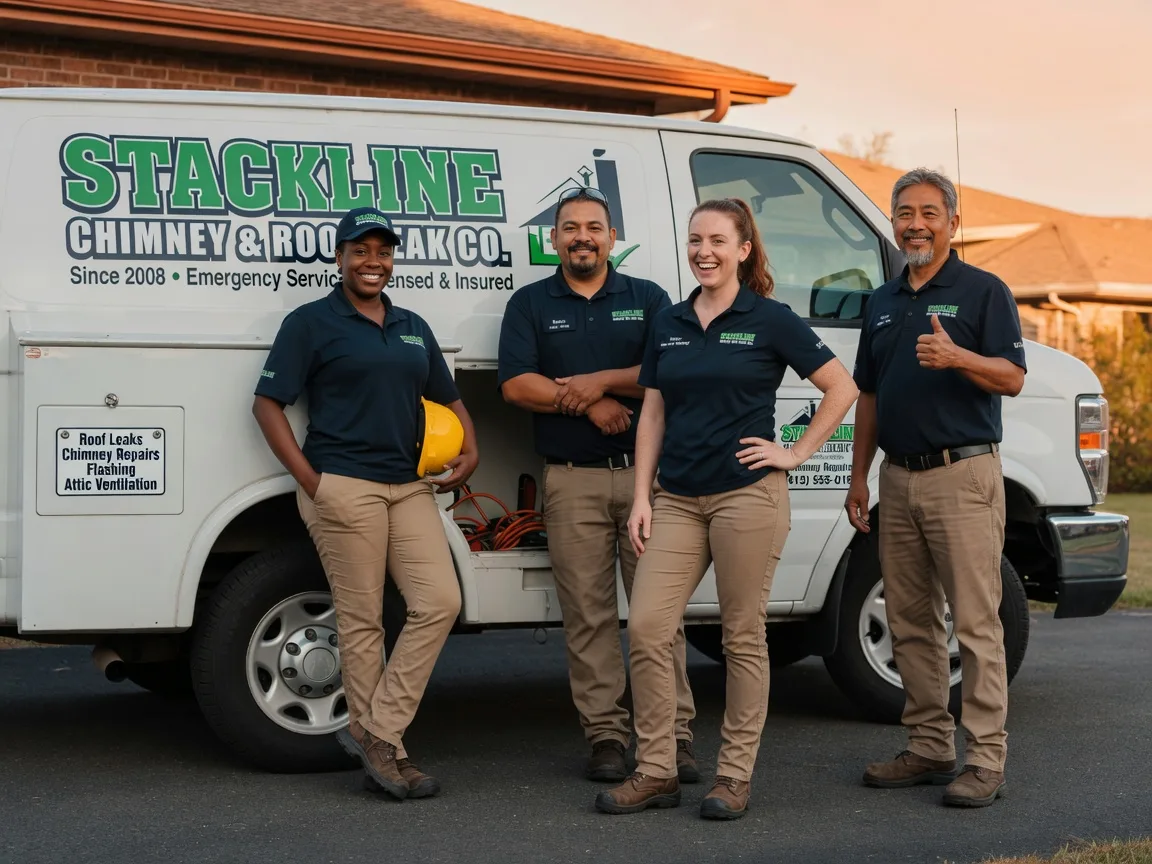 Chimney flashing repair company in Farmland, IN